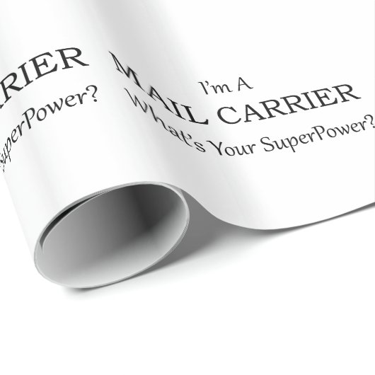 BRIEFTRÄGER GESCHENKPAPIER (Rolleneckpunkt)