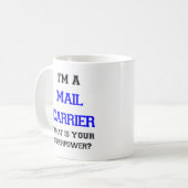 Briefträger Kaffeetasse (Vorderseite Links)