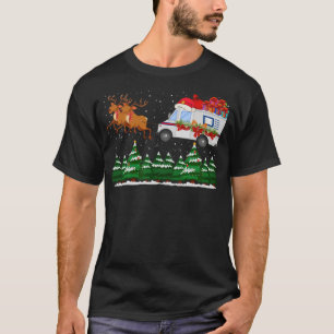 Briefträger Postwagen Briefträger Weihnachtswein T-Shirt