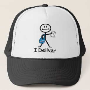 Briefträger Truckerkappe