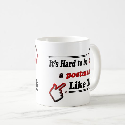 Briefträgergeschenk Kaffeetasse (VorderseiteRechts)