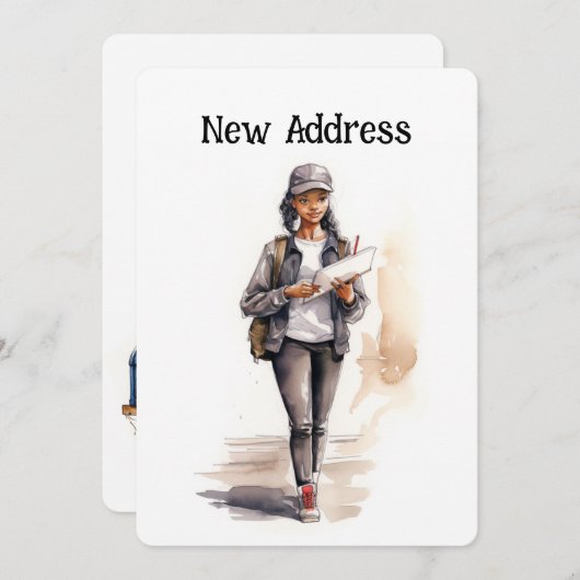 Briefträgerkarten (Vorne/Hinten)