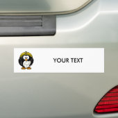 Briefträgerpenguin-Vogel-Cartoon Autoaufkleber (Auf Auto)
