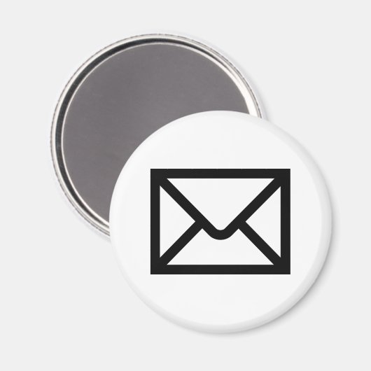 Briefumschlag Magnet (Vorderseite/Rückseite)