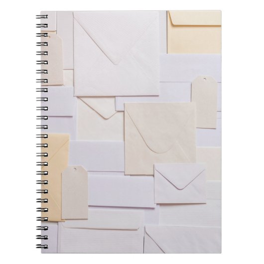 Briefumschlag Notizblock (Vorderseite)