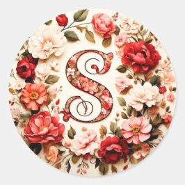 Briefumschlag S Runder Aufkleber