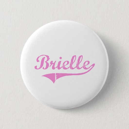 Brielle klassischer Art-Name Button (Vorderseite)