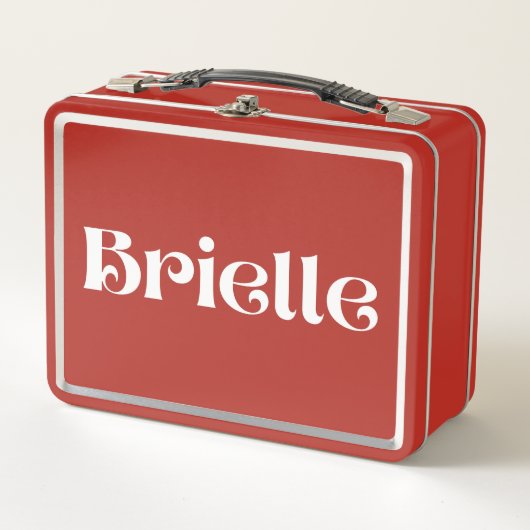 Brielle Metall Brotdose (Vorderseite)