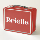 Brielle Metall Brotdose (Rückseite)