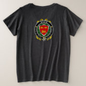 Brien/Bryan Irish Shield Women's Plus T - Shirt (Design Rückseite)