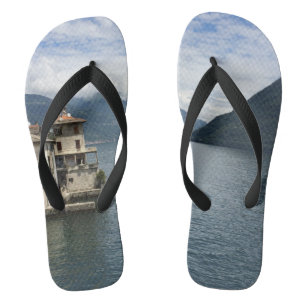 Brienno Lago Como Italien Badesandalen