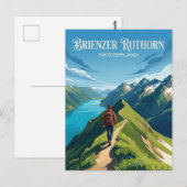 Brienzer Rothorn Schweiz Postkarte (Vorne/Hinten)