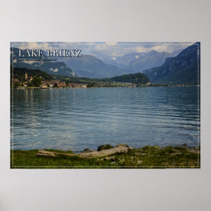 Brienzersee Berner Oberland Alpenlandschaft Wand Poster