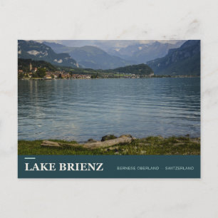 Brienzersee und Ufer des Berner Oberlands Postkarte
