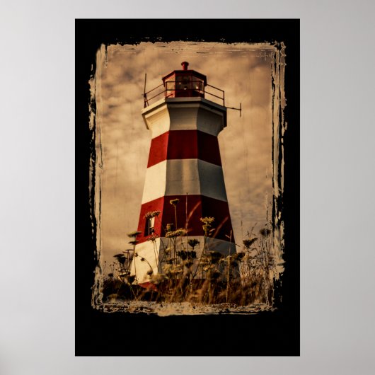 Brier Island LightHouse Poster (Vorne)