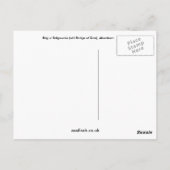 Brig o' Balgownie Postkarte (Rückseite)