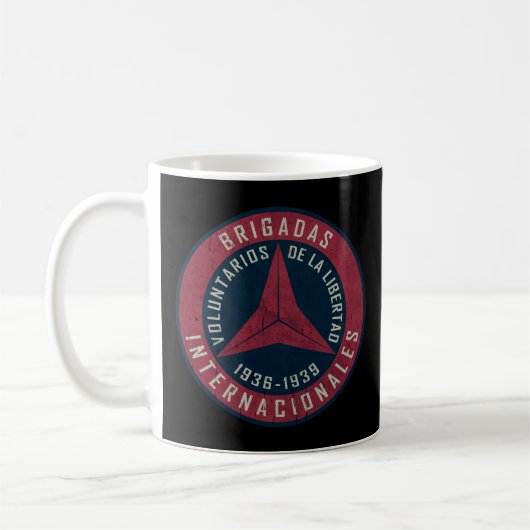 Brigadas Internacionales 1936 - 1939 T - Shirt Kaffeetasse (Links)