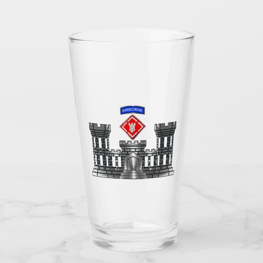 Brigade-Im Flugzeug Chrome Castle Glas (Vorderseite)