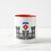 Brigade-Im Flugzeug Chrome Castle Tasse (Zentrum)