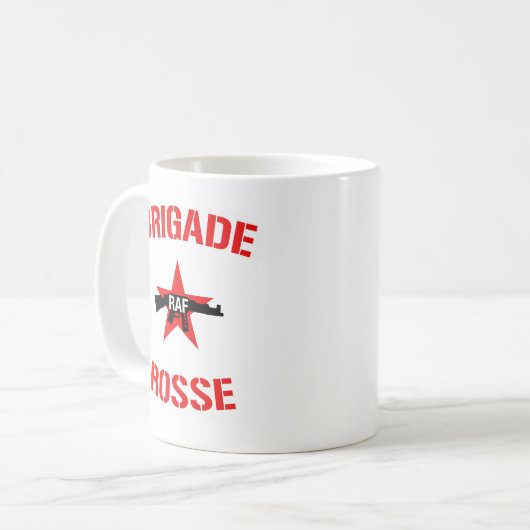 Brigade Rosse/rote Brigaden-Tasse Kaffeetasse (Vorderseite Links)