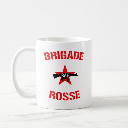 Brigade Rosse/rote Brigaden-Tasse Kaffeetasse (Links)
