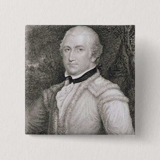 Brigadegeneral-Daniel Morgan (1736-1802) engrav Button (Vorderseite)