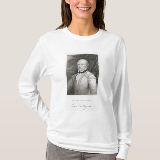 Brigadegeneral-Daniel Morgan (1736-1802) engrav T-Shirt (Vorderseite)