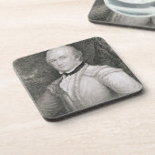 Brigadegeneral-Daniel Morgan (1736-1802) engrav Untersetzer (Linke Seite)