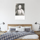 Brigadegeneral Daniel Morgan (1736-1802) Grav Leinwanddruck (Insitu (Schlafzimmer))