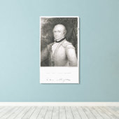 Brigadegeneral Daniel Morgan (1736-1802) Grav Leinwanddruck (Insitu (Holzboden))