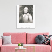 Brigadegeneral Daniel Morgan (1736-1802) Grav Leinwanddruck (Insitu (Wohnzimmer))
