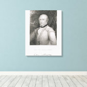 Brigadegeneral Daniel Morgan (1736-1802) Grav Leinwanddruck (Insitu (Holzboden))