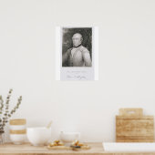 Brigadegeneral Daniel Morgan (1736-1802) Grav Poster (Küche)