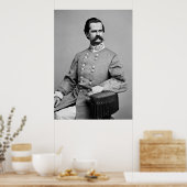 Brigadegeneral Richard L.T. Beale, C.S.A. 1860er Poster (Küche)