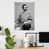 Brigadegeneral Richard L.T. Beale, C.S.A. 1860er Poster (Heimbüro)