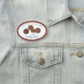 Brigadeiro Brazilian Chocolate Candy Bake Sale Namensschild (Beispiel)