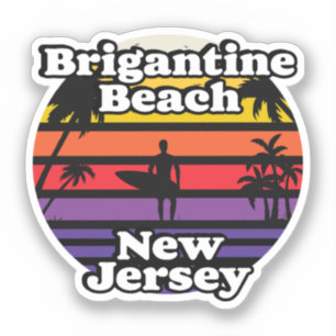 Brigantine Beach, New Jersey Aufkleber