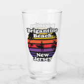 Brigantine Beach, New Jersey Glas (Rückseite)