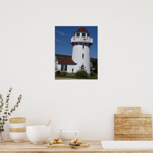 Brigantine Lighthouse Foto Poster (Küche)