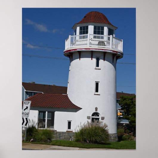 Brigantine Lighthouse Foto Poster (Vorne)