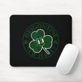 Brigantine New Jersey Irish Shamrock Nj Retro Souv Mousepad (Mit Mouse)