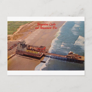 Brigantine-Schloss-Retro Postkarte #4