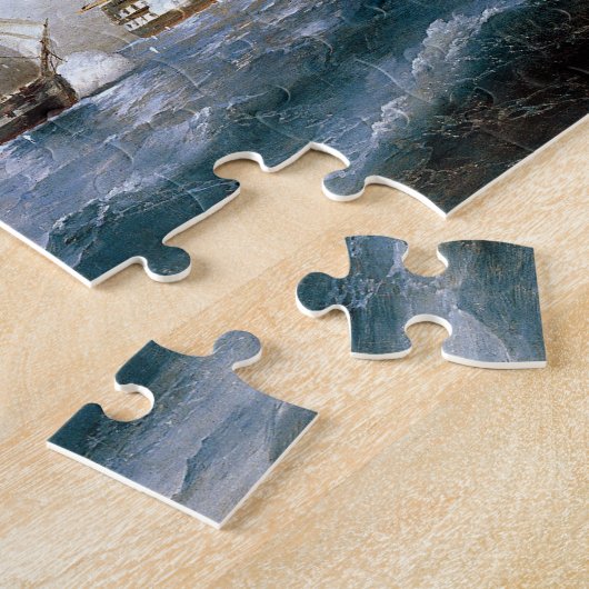 Brigg Mercury in Angriff genommen durch zwei Puzzle (Seite)