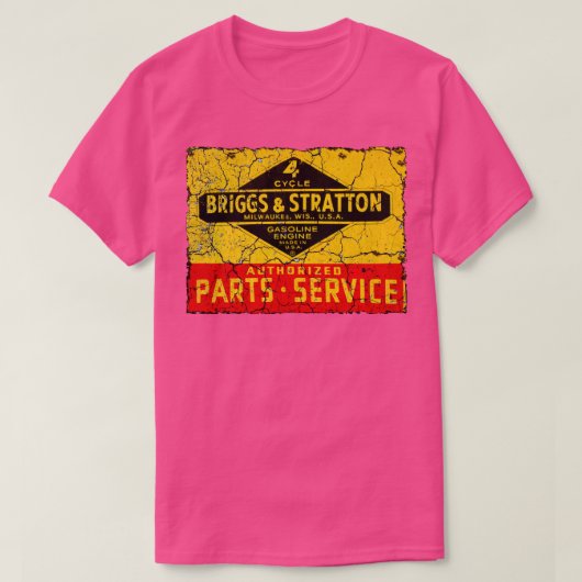 Briggs und Stratton kleine Motoren T-Shirt (Design vorne)
