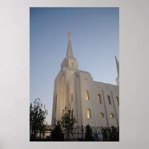 Brigham City Utah Tempel #2 LDS Wall Art Poster