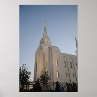 Brigham City Utah Tempel #2 LDS Wall Art Poster