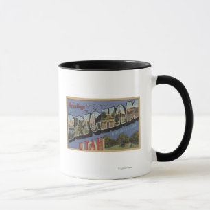 Brigham, UtahLarge Buchstabe ScenesBrigham, UT Tasse