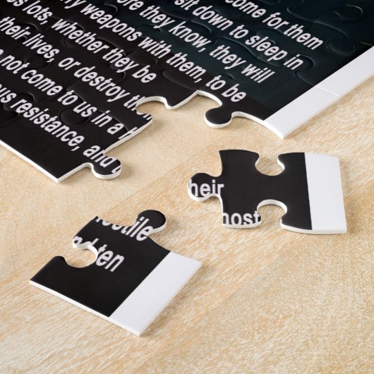 Brigham Young auf Gewehren Puzzle (Seite)