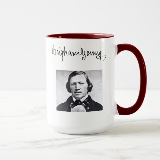 Brigham Young Tasse (Rechts)