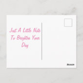 Brighed Your Day Postcard - Cocker Spaniel Postkarte (Rückseite)